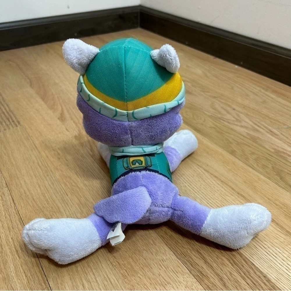 Paw Patrol Everest Plush Stuffed Animal Purple Blue White Kids Toy Dog Puppy
